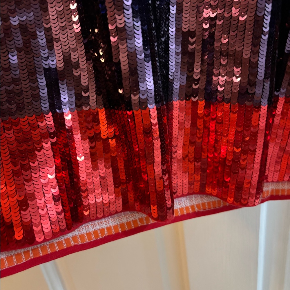 Michael Kors Rainbow Sequin Mini Dress Never Worn - Picture 5 of 10
